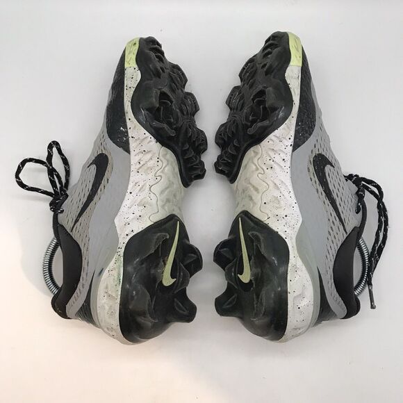 Nike Alpha Huarache Elite 4 Low MCS Men's 7 Smoke Grey Baseball Shoes FD6221-002 - Picture 7 of 11